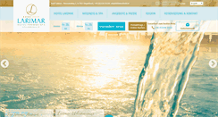 Desktop Screenshot of larimarhotel.at